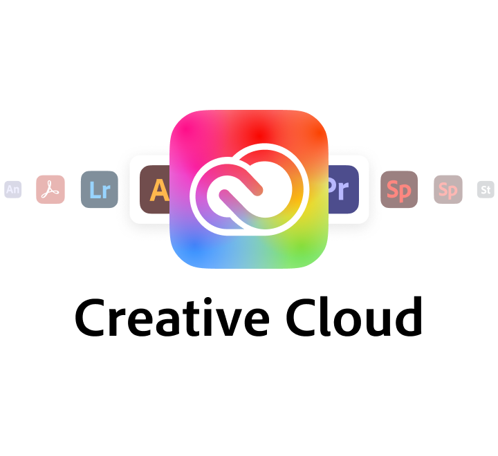 Adobe Creative Cloud Adobe Creative Cloud licenc csapatok számára – Összes alkalmazás Windows/Mac rendszerre – 1 éves előfizetés. - Kép 1
