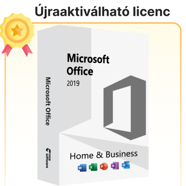 Office Home and Business 2019 Retail licenc MacOS-ra – Microsoft fiók társítással