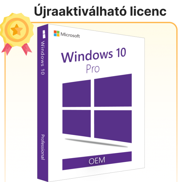 Windows 10 Pro Retail Full licenc