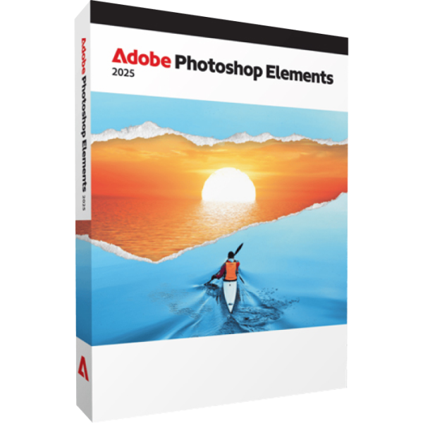 Adobe Photoshop Elements 2025 licenc Windows/Mac rendszerre – 1 felhasználó / 3 év.