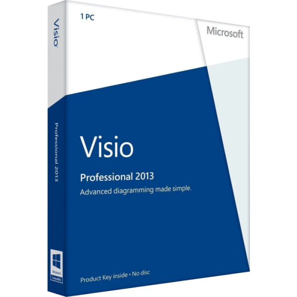 Visio Pro 2013 licenc